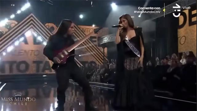 Decessus vocalist Ignacia Fernández crowned Miss World Chile 2025