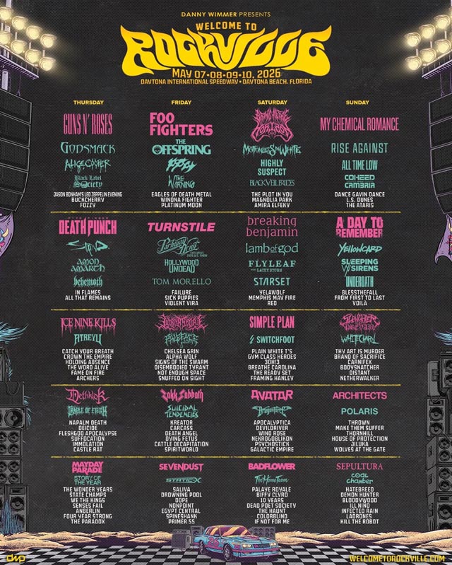 Rockville_2026_Lineup | Metal Insider