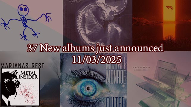 Explore 37 New albums just announced – 11/03/2025