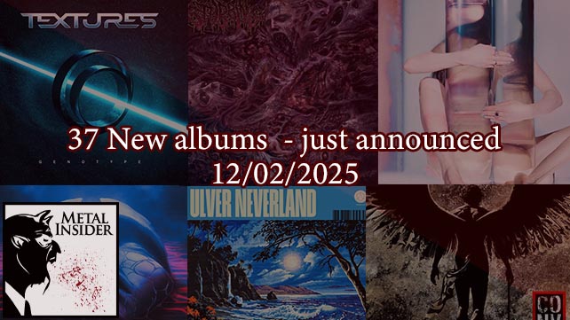 Explore 37 New albums just announced – 12/02/2025