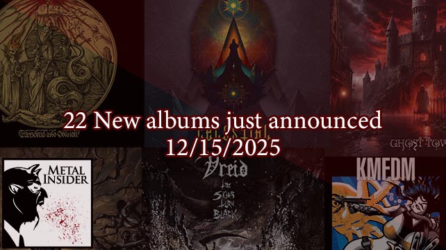 Explore 22 New albums just announced – 12/15/2025