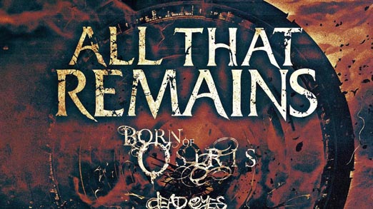 All That Remains announce spring 2026 tour with Born of Osiris and Dead Eyes