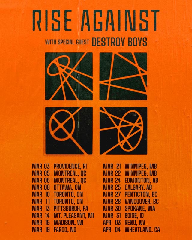 Rise Against_2026_Tour | Metal Insider