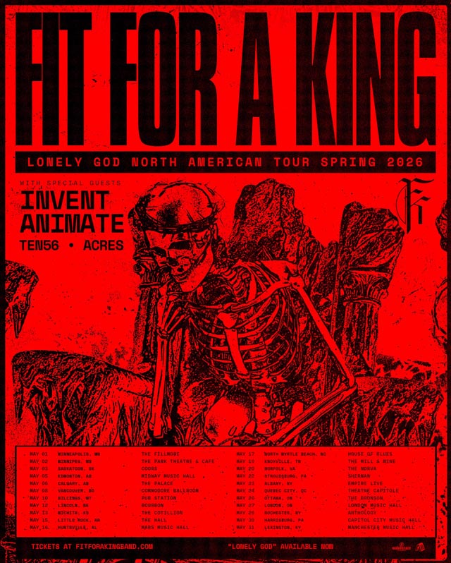 Fit_For_A_king_2026_Tour | Metal Insider