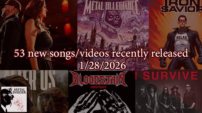 Catch up now: 53 new songs/videos recently released – 1/28/2026